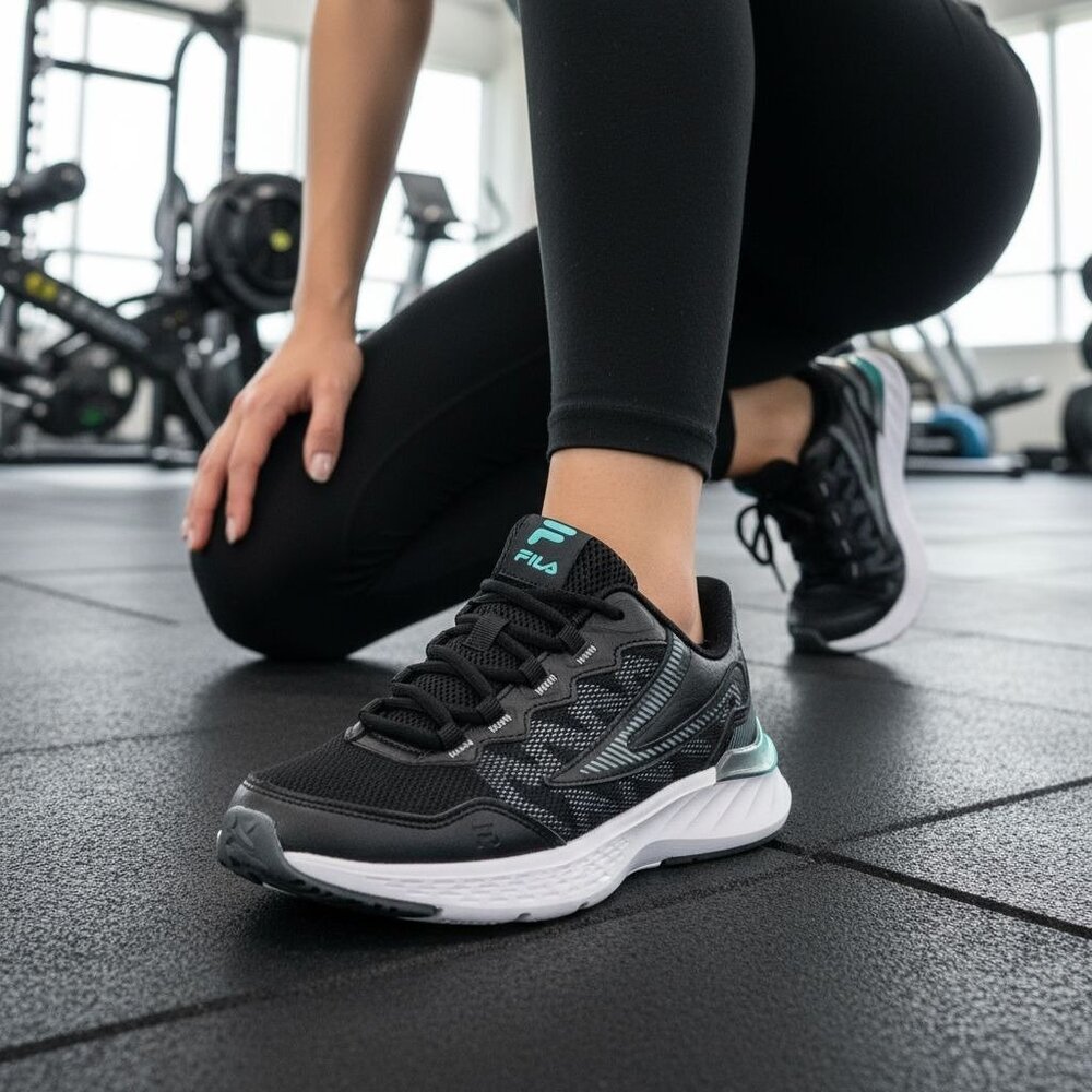 Fila 7.5 Sneakers Suspence Womens Activewear Athletic Breathable Lace-up Shoes
